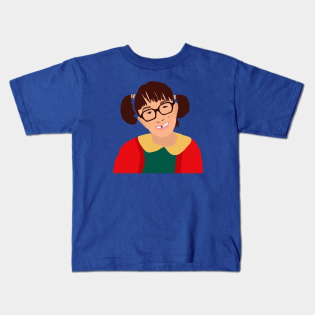 Chilindrina Kids T-Shirt by ElviaMontemayor